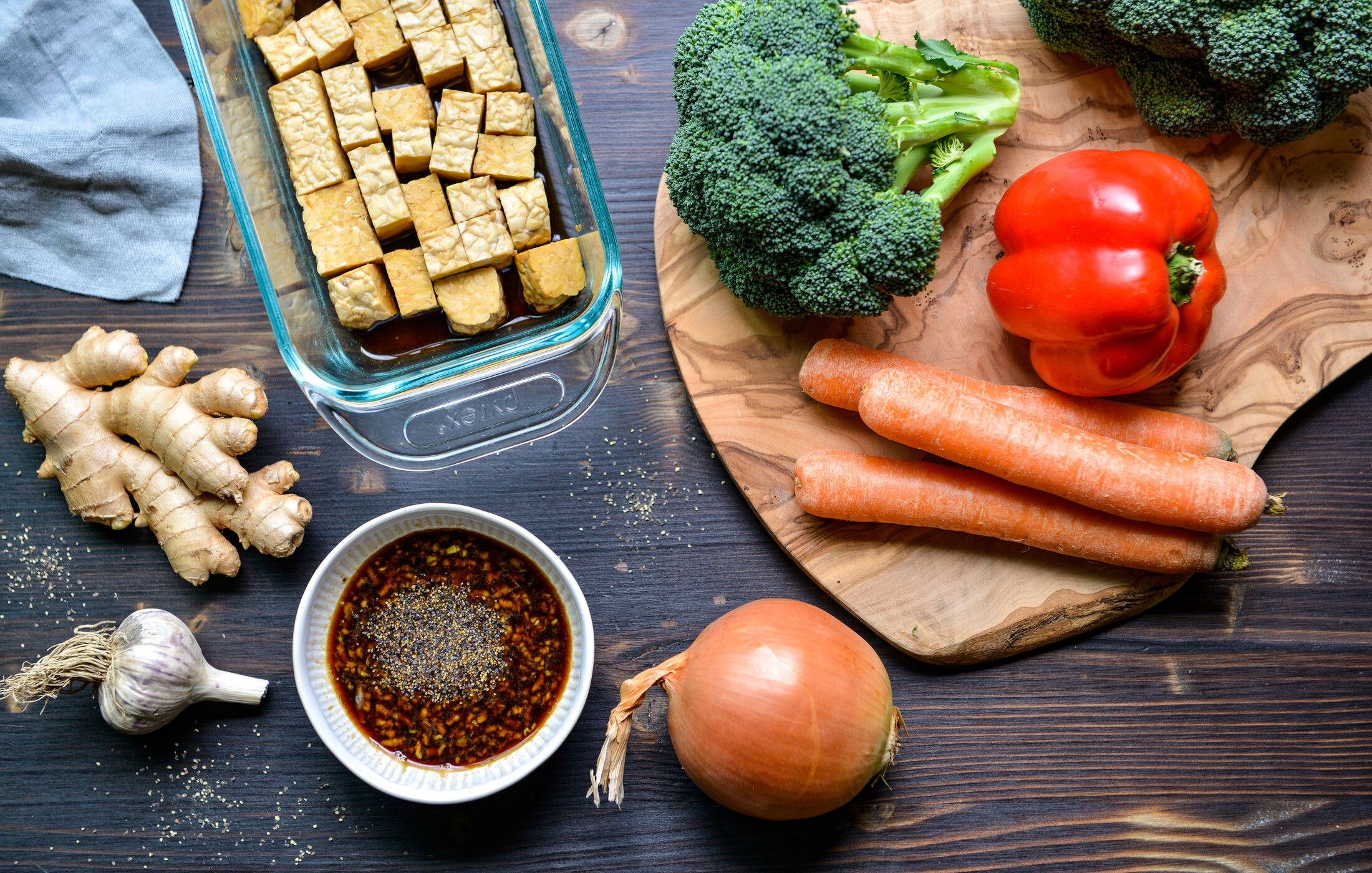 Tempeh Vegetable Stir Fry Nourishing Meals®